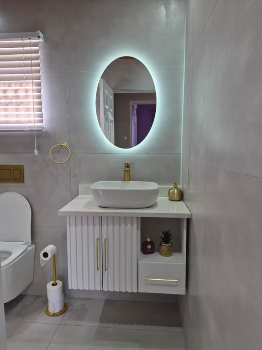 The Siena Fluted Vanity