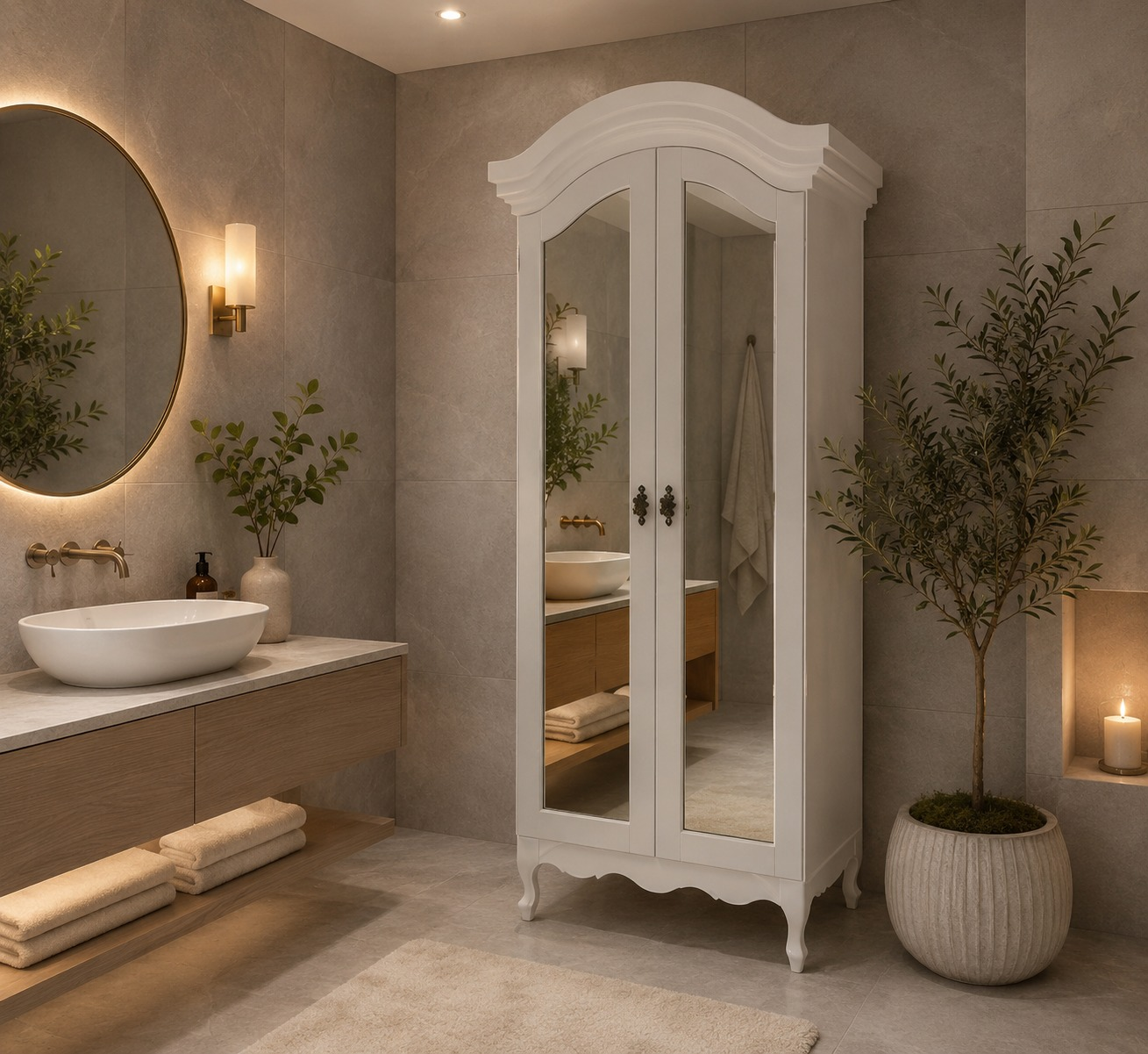 Bathroom Display Cabinet